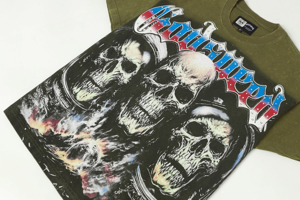 Godspeed World Tour Skull Graphic T-Shirt